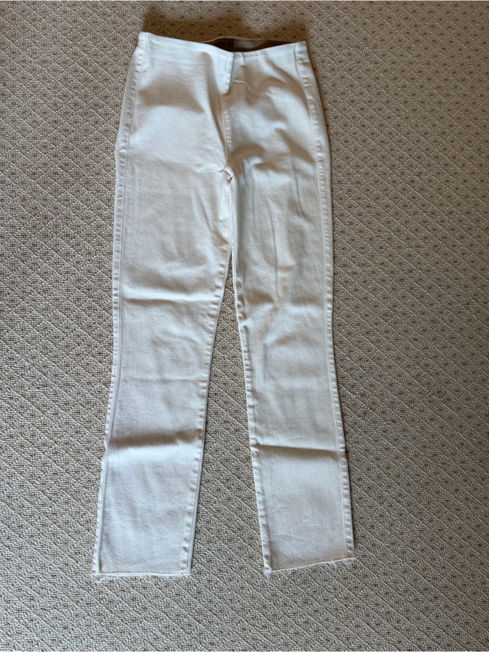 White Flared Pants